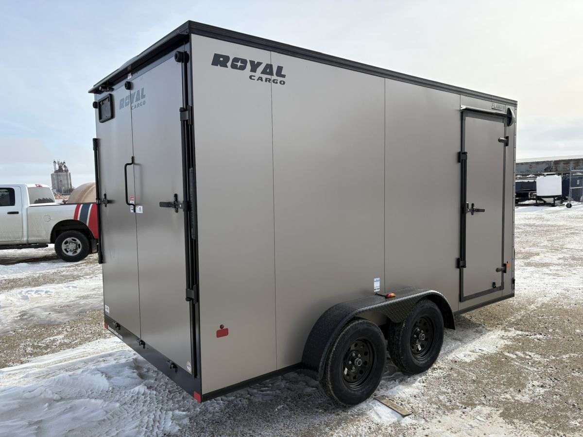 2026 Royal LCH 7' x 14' + V-Nose Cargo Trailer