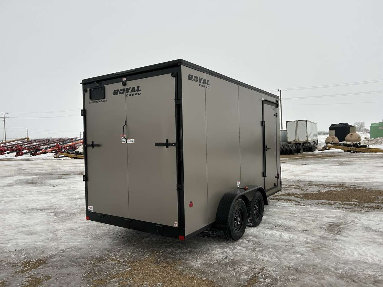 2026 Royal LCH 7' x 14' + V-Nose Cargo Trailer
