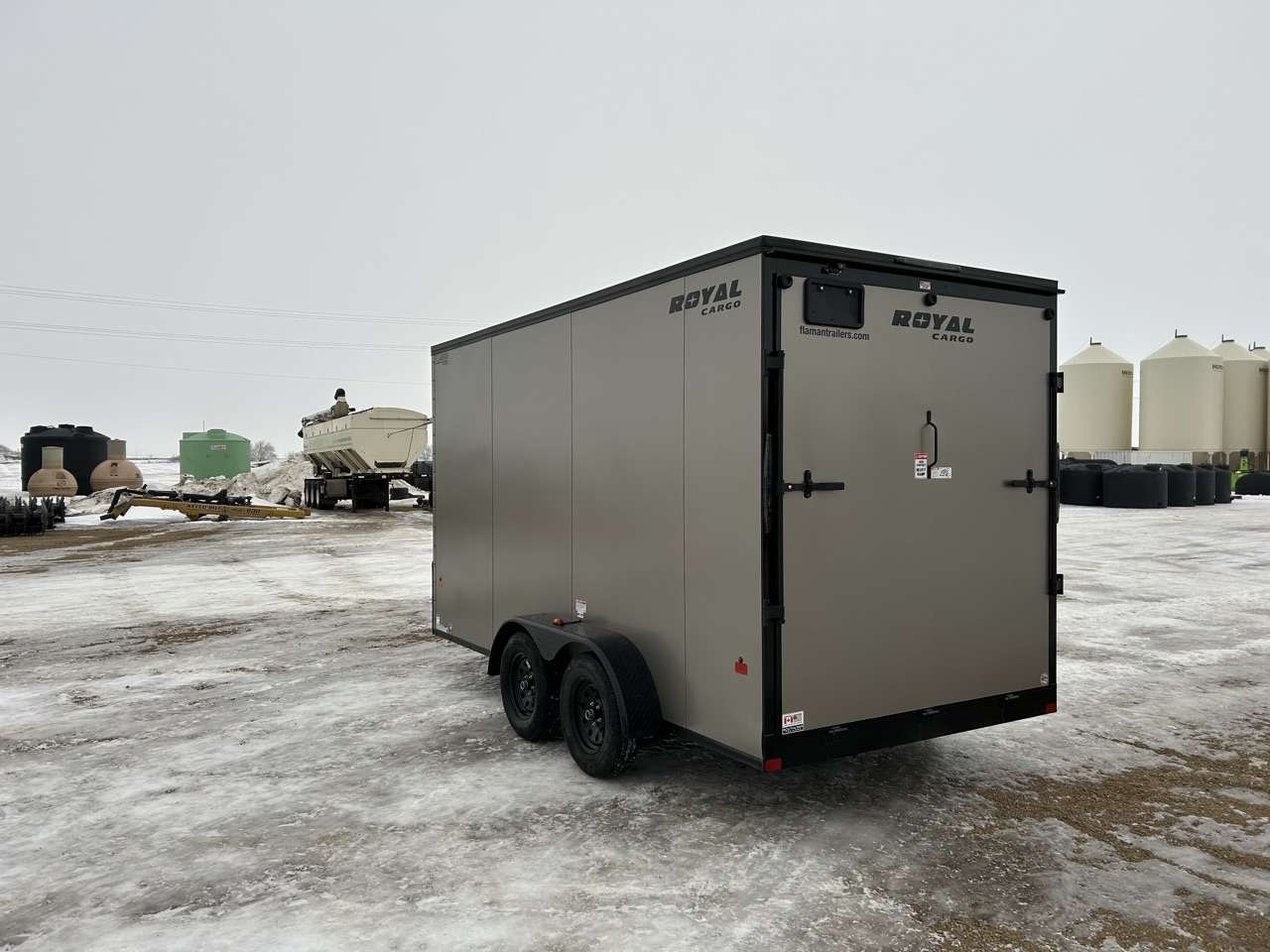 2026 Royal LCH 7' x 14' + V-Nose Cargo Trailer