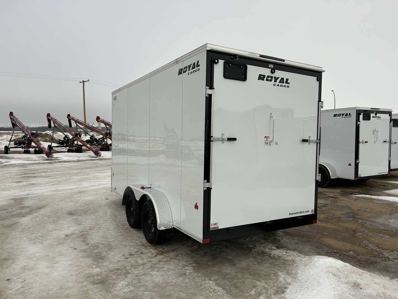 2026 Royal LCH 7' x 14' + V-Nose Cargo Trailer