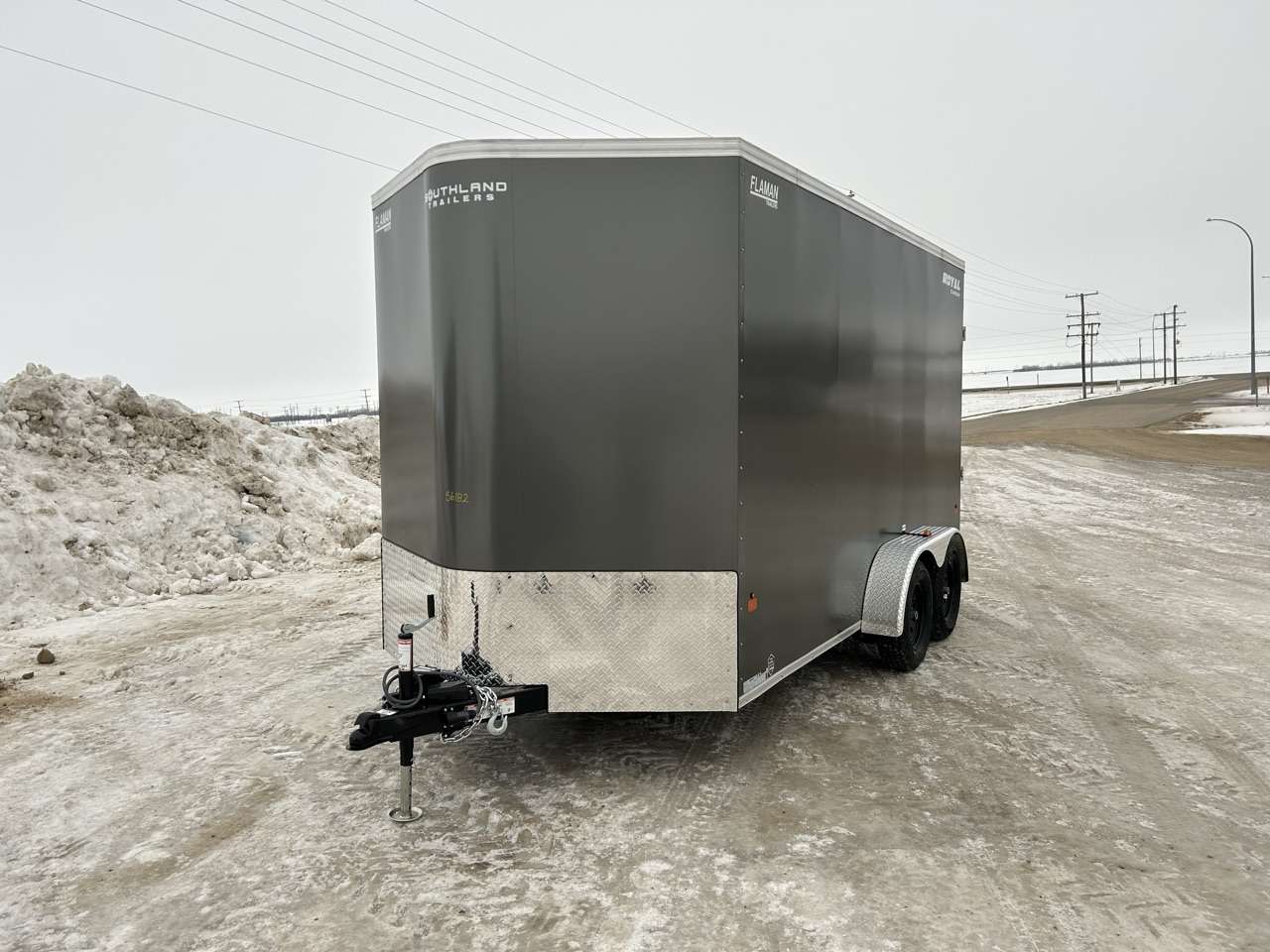 2026 Royal LCH 7' x 14' + V-Nose Cargo Trailer