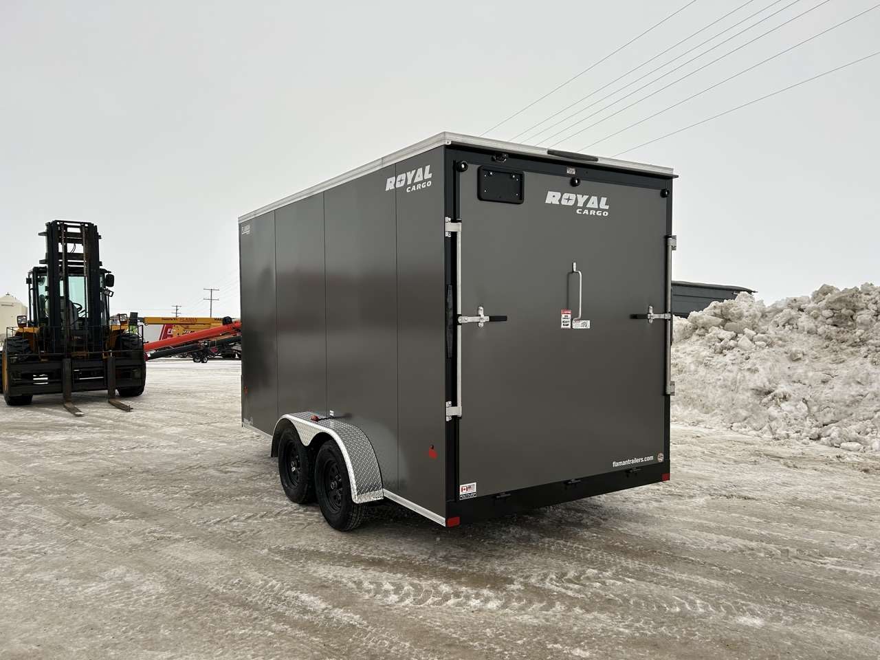 2026 Royal LCH 7' x 14' + V-Nose Cargo Trailer