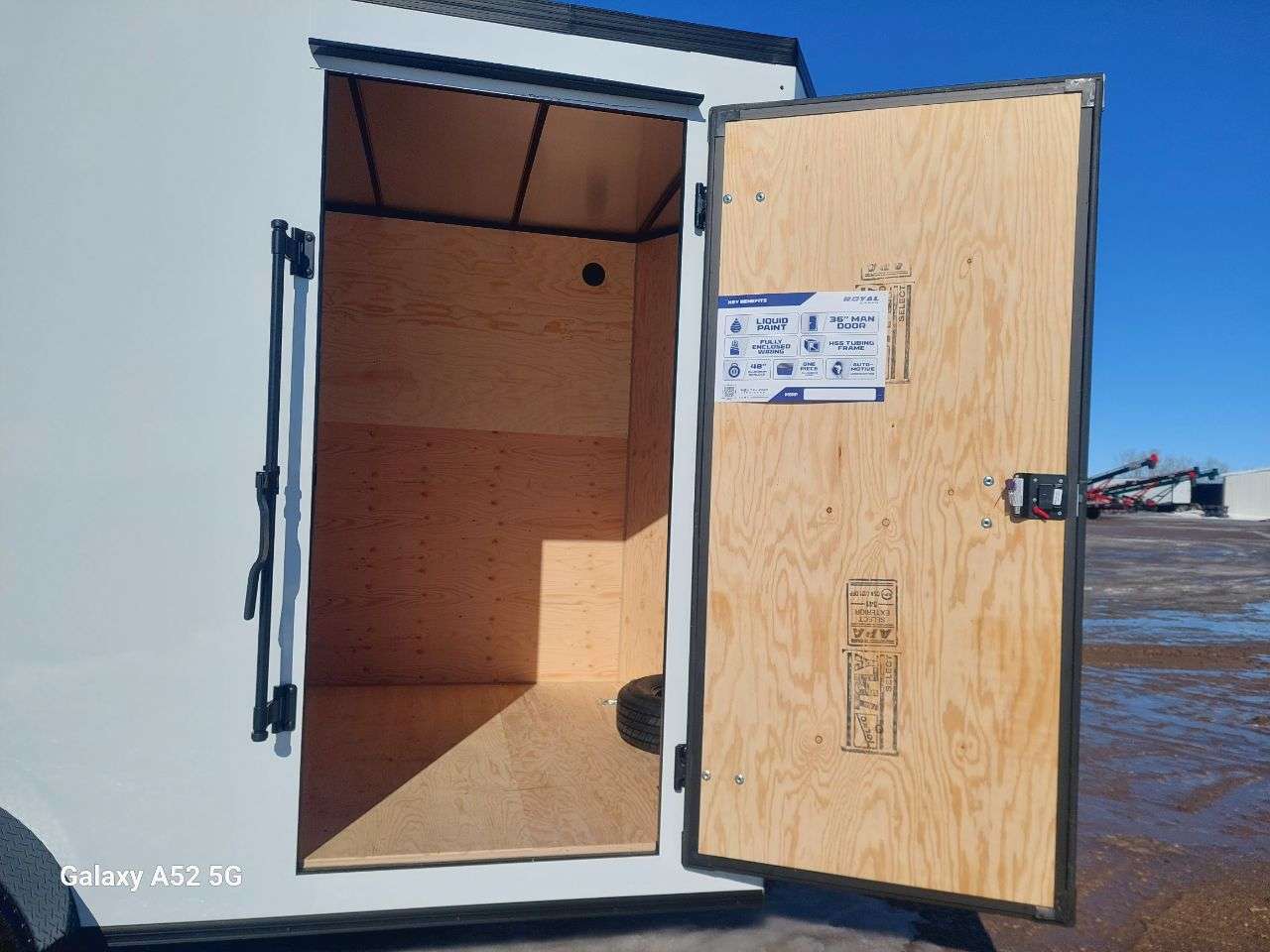 2026 Royal LCH 7' x 14' + V-Nose Cargo Trailer