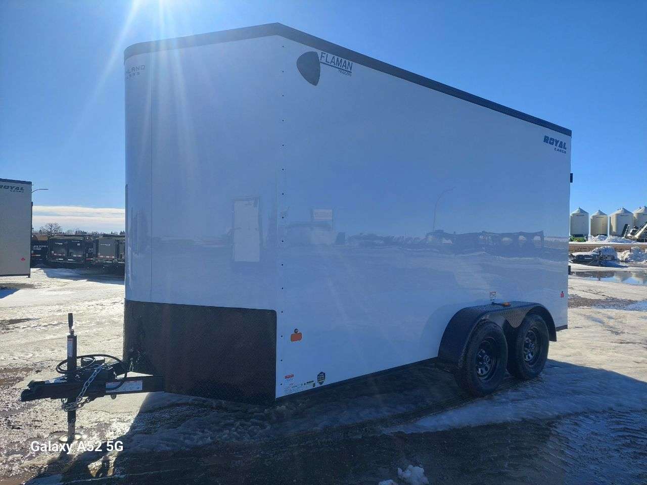 2026 Royal LCH 7' x 14' + V-Nose Cargo Trailer