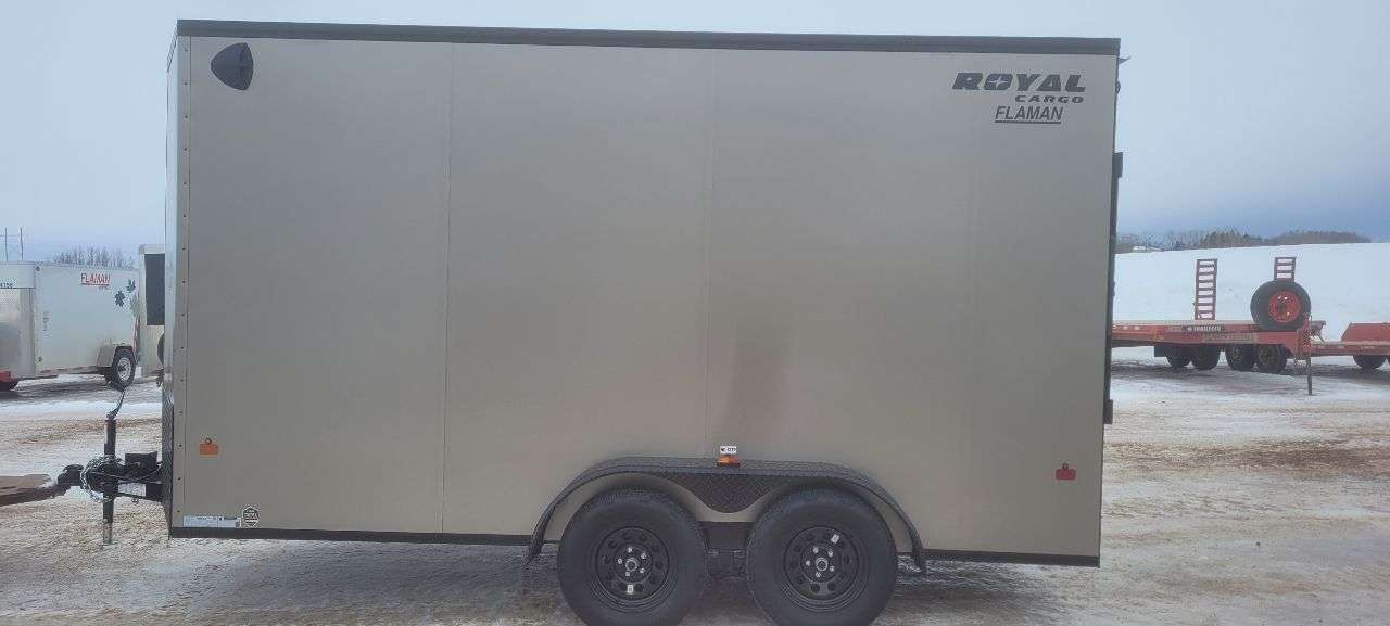 2026 Royal LCH 7' x 14' + V-Nose Cargo Trailer