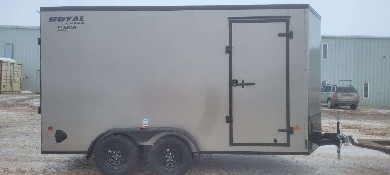 2026 Royal LCH 7' x 14' + V-Nose Cargo Trailer