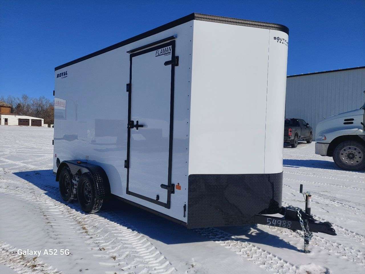 2026 Royal LCH 7' x 14' + V-Nose Cargo Trailer