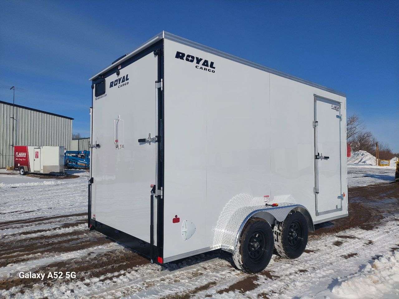 2026 Royal LCH 7' x 14' + V-Nose Cargo Trailer