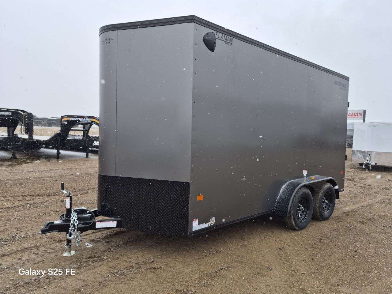 2026 Royal LCH 7' x 14' + V-Nose Cargo Trailer