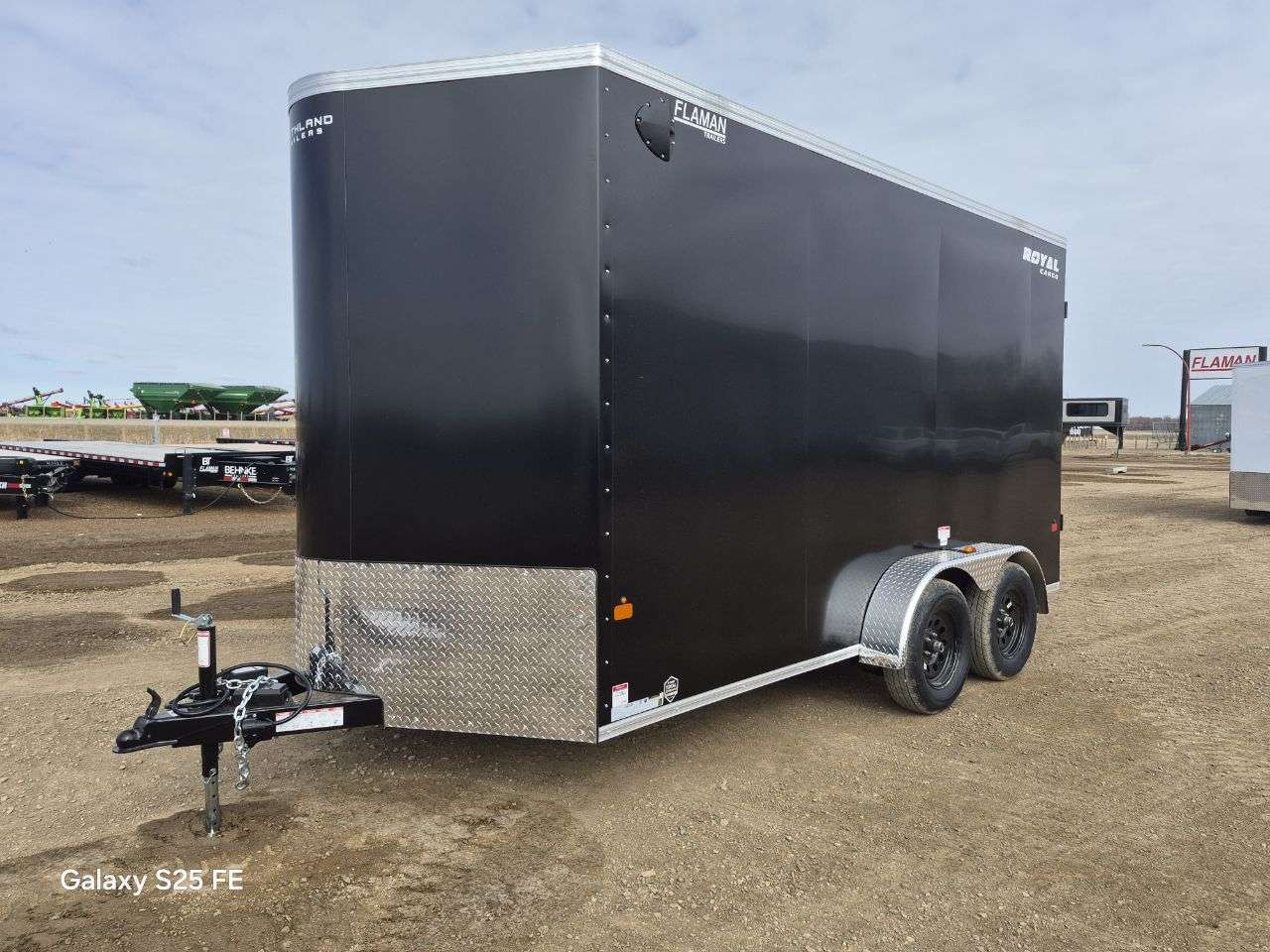 2026 Royal LCH 7' x 14' + V-Nose Cargo Trailer