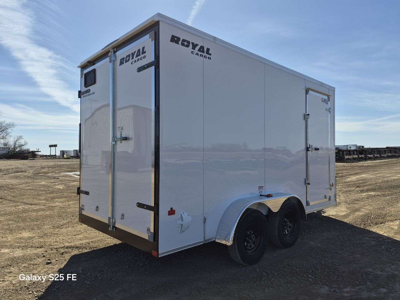 2026 Royal LCH 7' x 14' + V-Nose Cargo Trailer