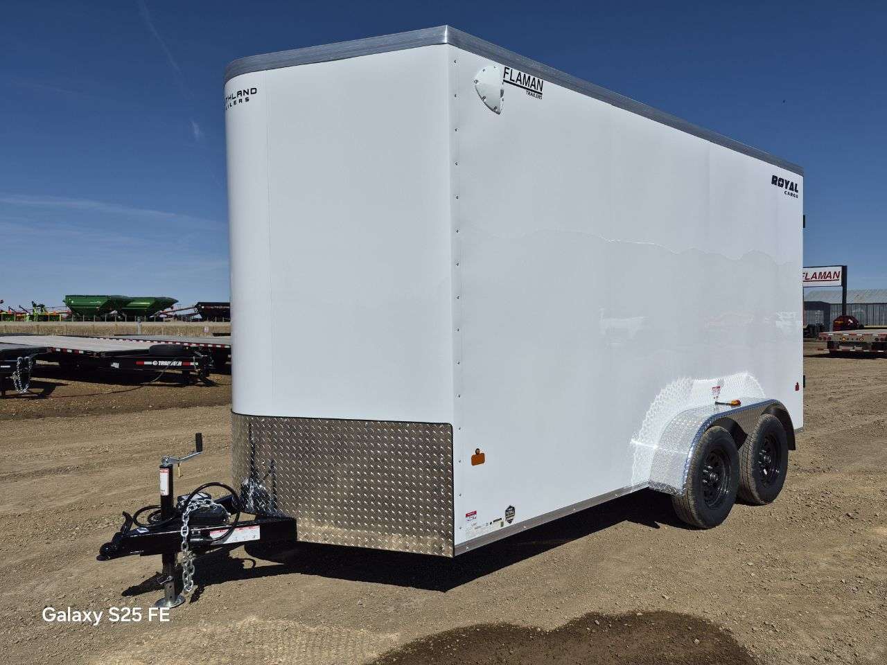 2026 Royal LCH 7' x 14' + V-Nose Cargo Trailer