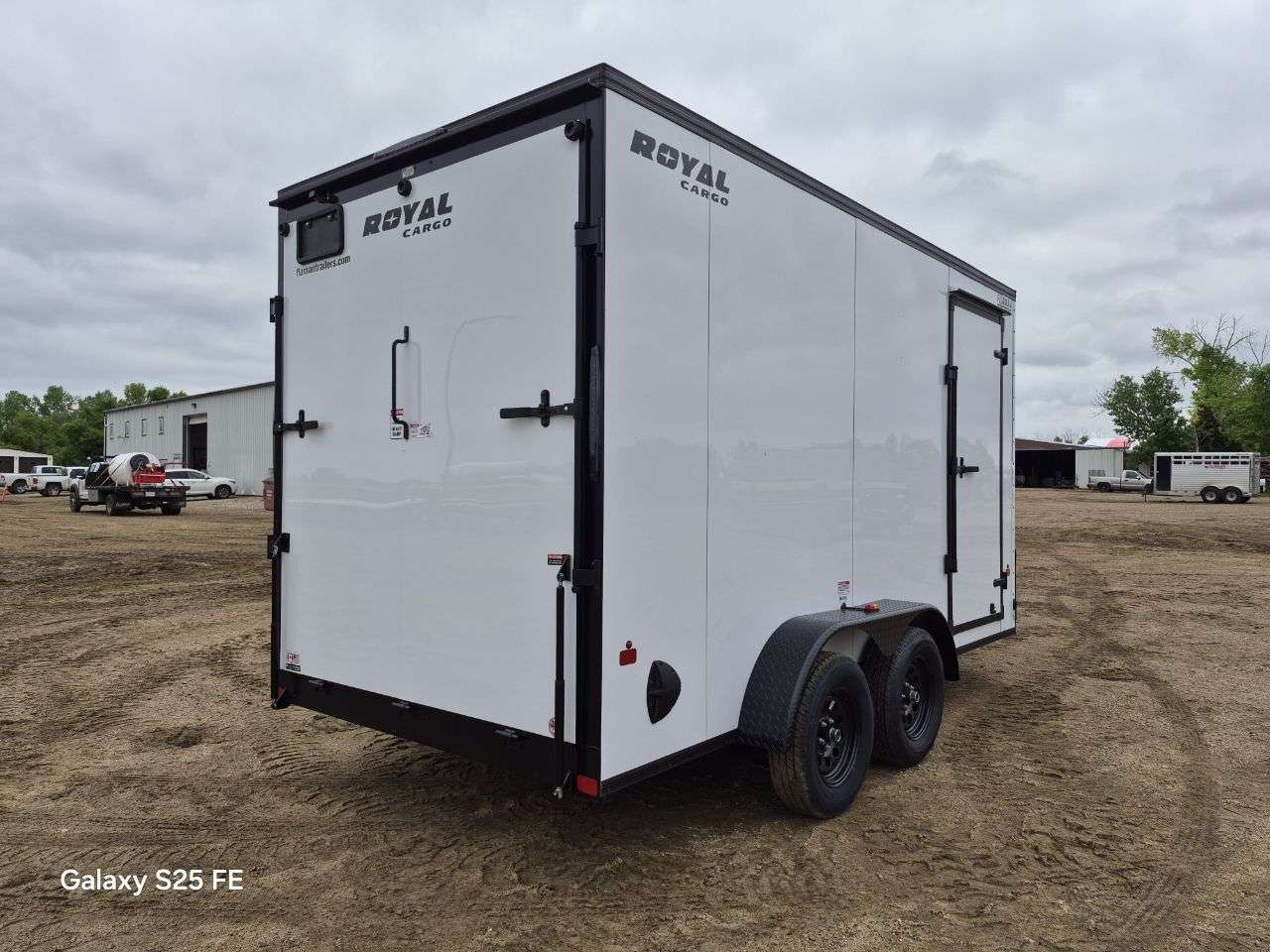 2026 Royal LCH 7' x 14' + V-Nose Cargo Trailer