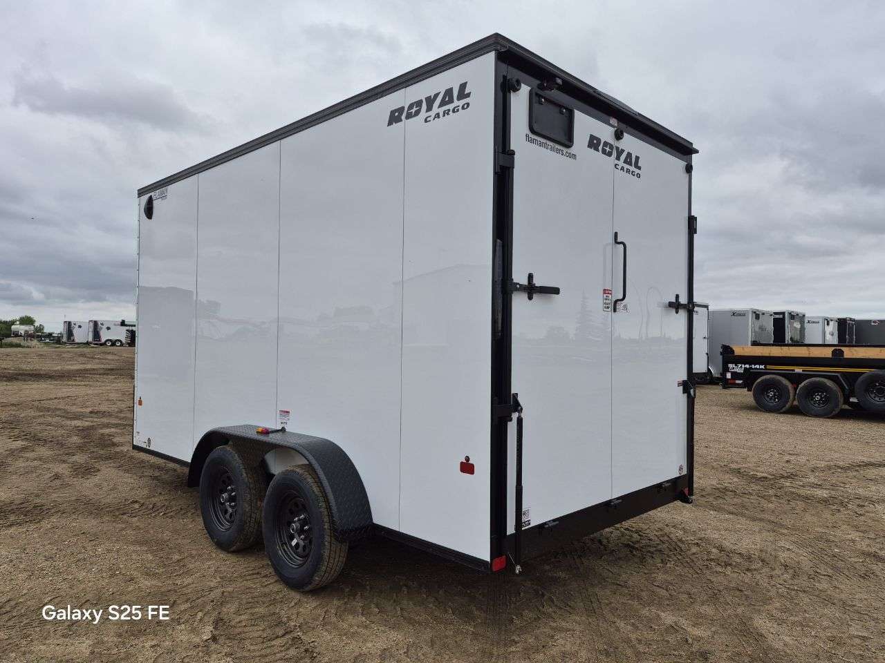 2026 Royal LCH 7' x 14' + V-Nose Cargo Trailer