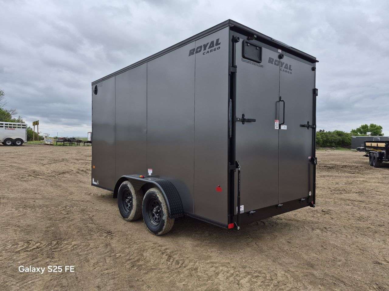 2026 Royal LCH 7' x 14' + V-Nose Cargo Trailer
