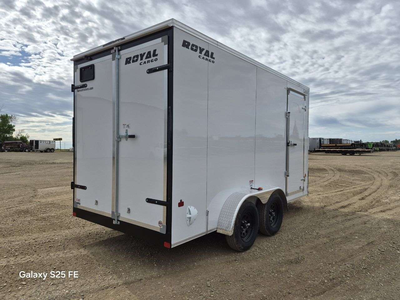 2026 Royal LCH 7' x 14' + V-Nose Cargo Trailer
