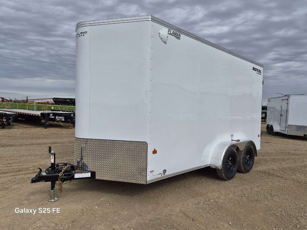 2026 Royal LCH 7' x 14' + V-Nose Cargo Trailer