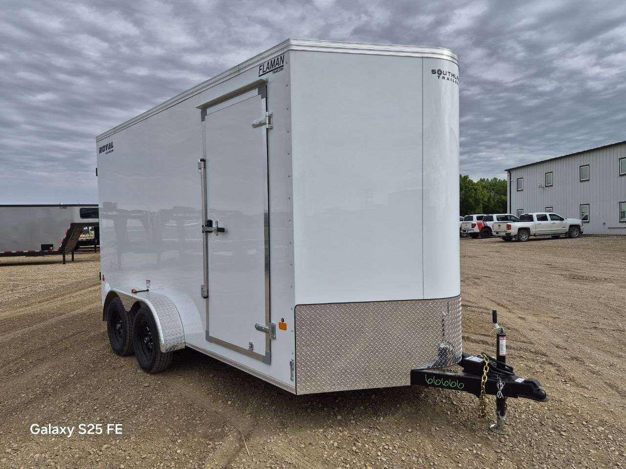 2026 Royal LCH 7' x 14' + V-Nose Cargo Trailer