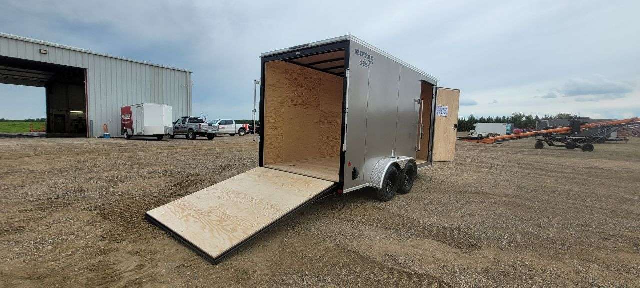 2026 Royal LCH 7' x 14' + V-Nose Cargo Trailer