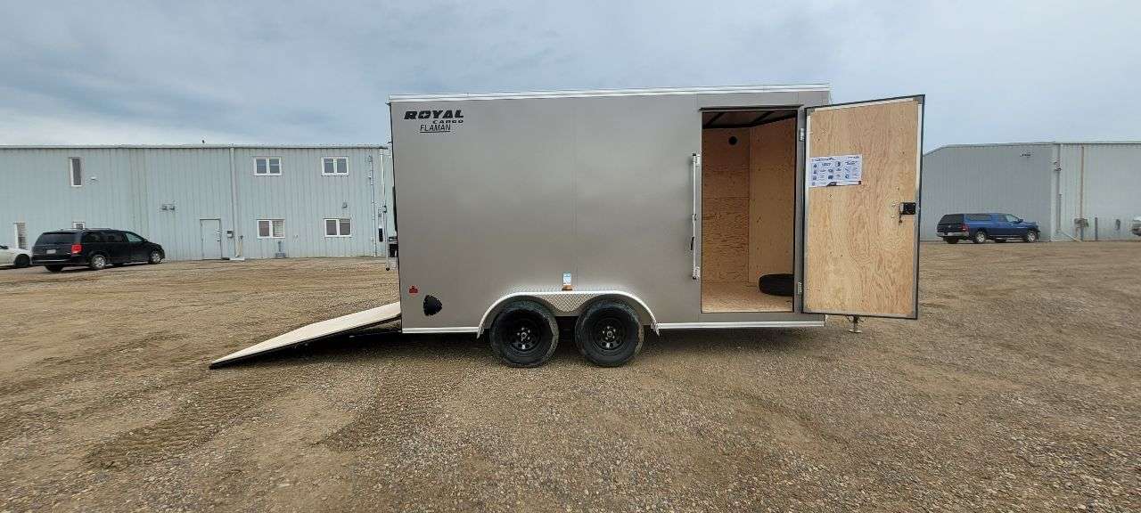 2026 Royal LCH 7' x 14' + V-Nose Cargo Trailer
