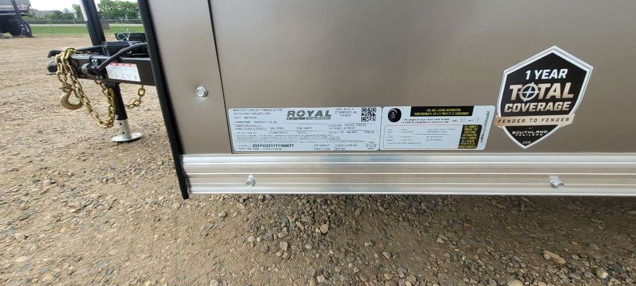 2026 Royal LCH 7' x 14' + V-Nose Cargo Trailer