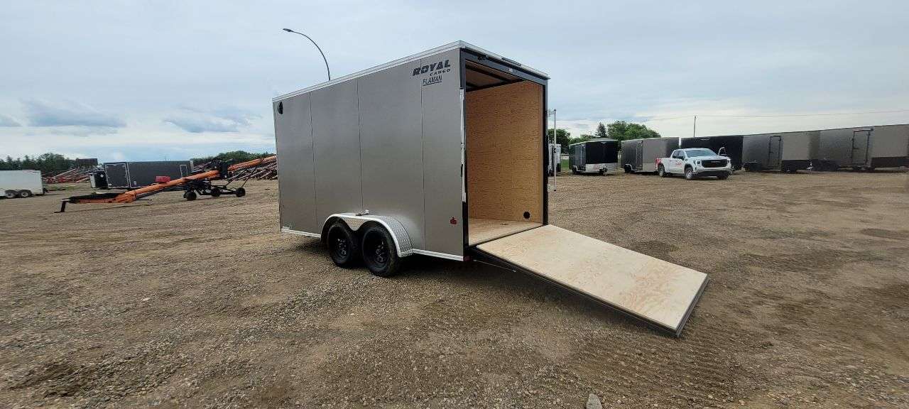 2026 Royal LCH 7' x 14' + V-Nose Cargo Trailer