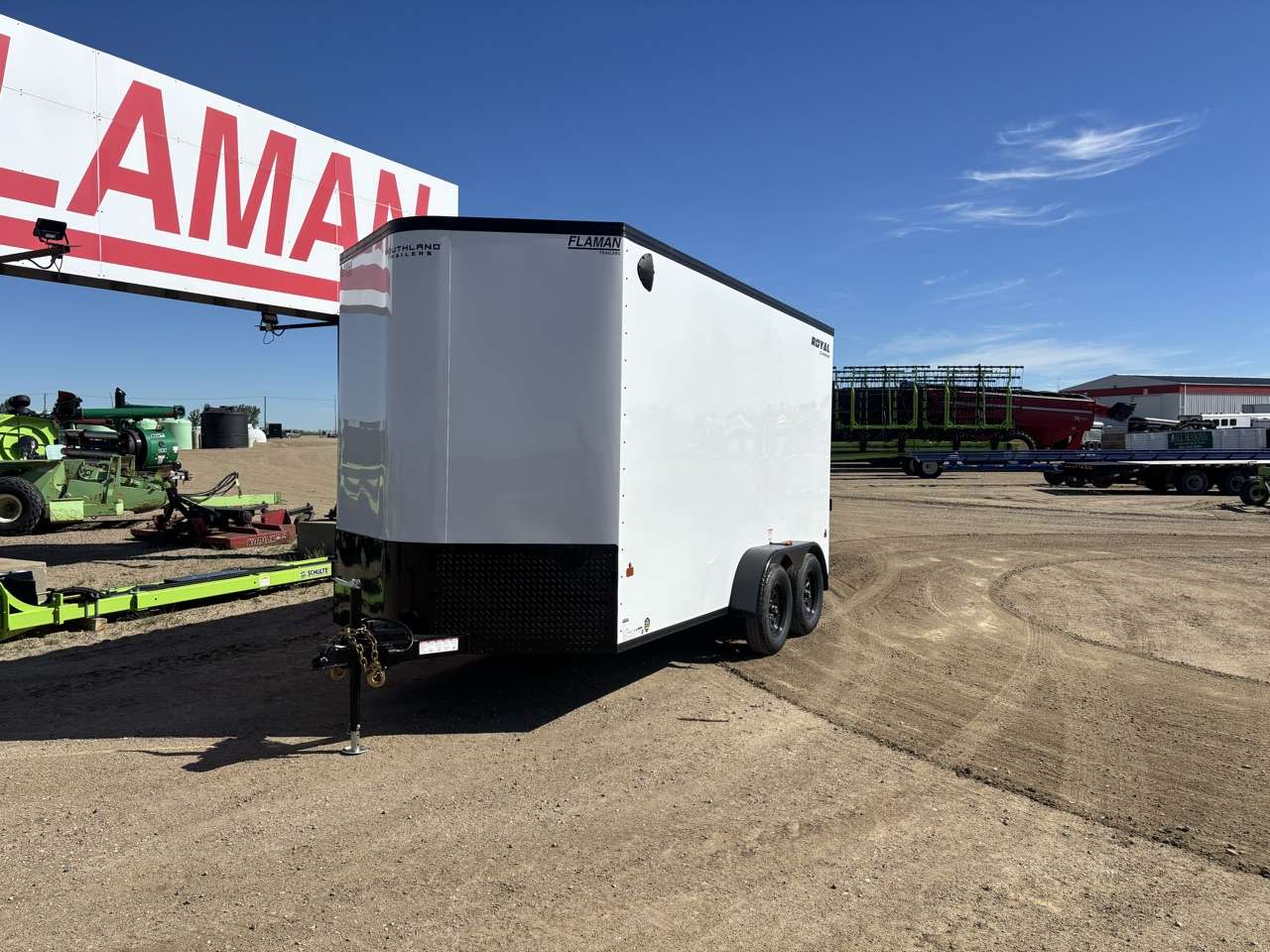 2026 Royal LCH 7' x 14' + V-Nose Cargo Trailer