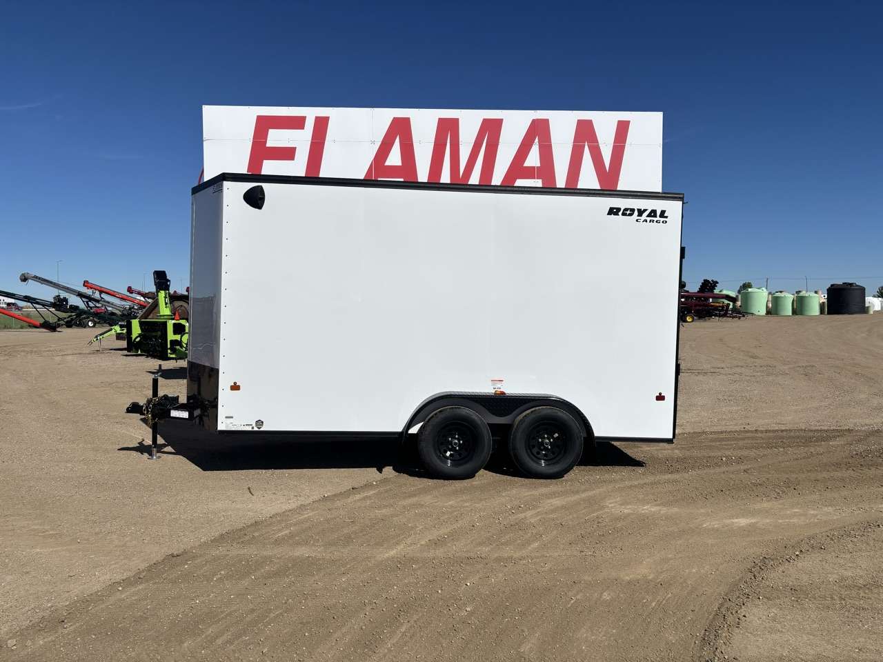 2026 Royal LCH 7' x 14' + V-Nose Cargo Trailer