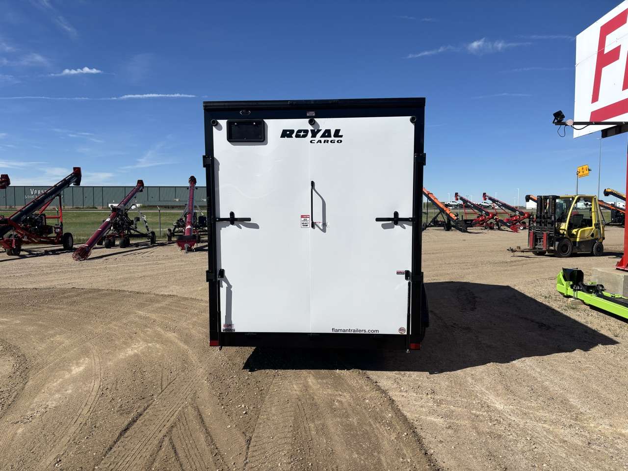 2026 Royal LCH 7' x 14' + V-Nose Cargo Trailer
