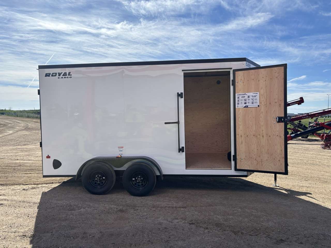 2026 Royal LCH 7' x 14' + V-Nose Cargo Trailer