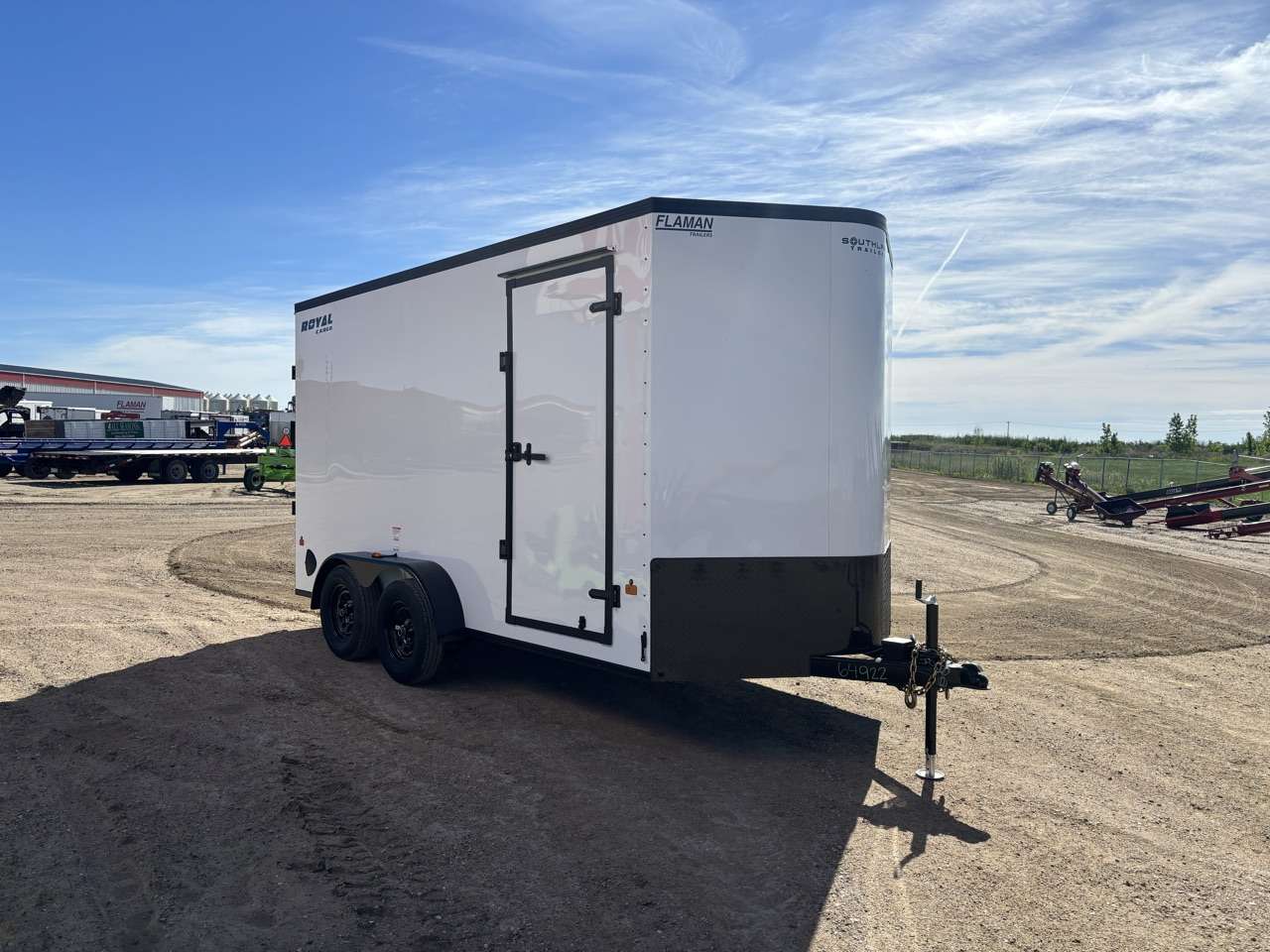 2026 Royal LCH 7' x 14' + V-Nose Cargo Trailer