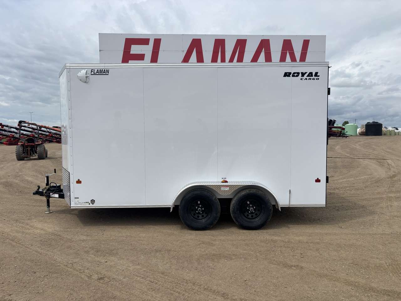 2026 Royal LCH 7' x 14' + V-Nose Cargo Trailer