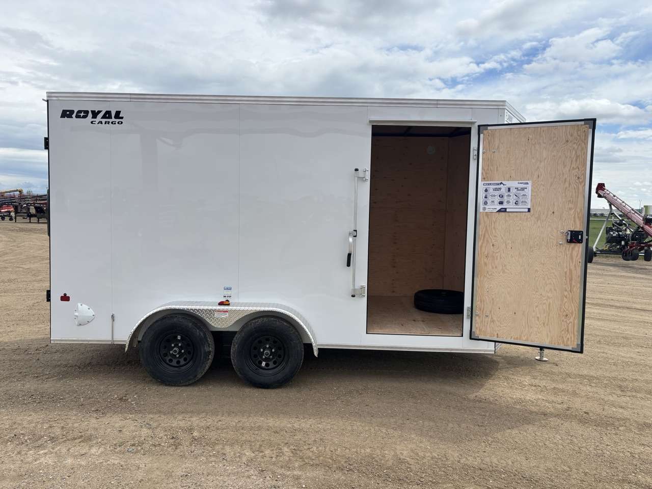 2026 Royal LCH 7' x 14' + V-Nose Cargo Trailer