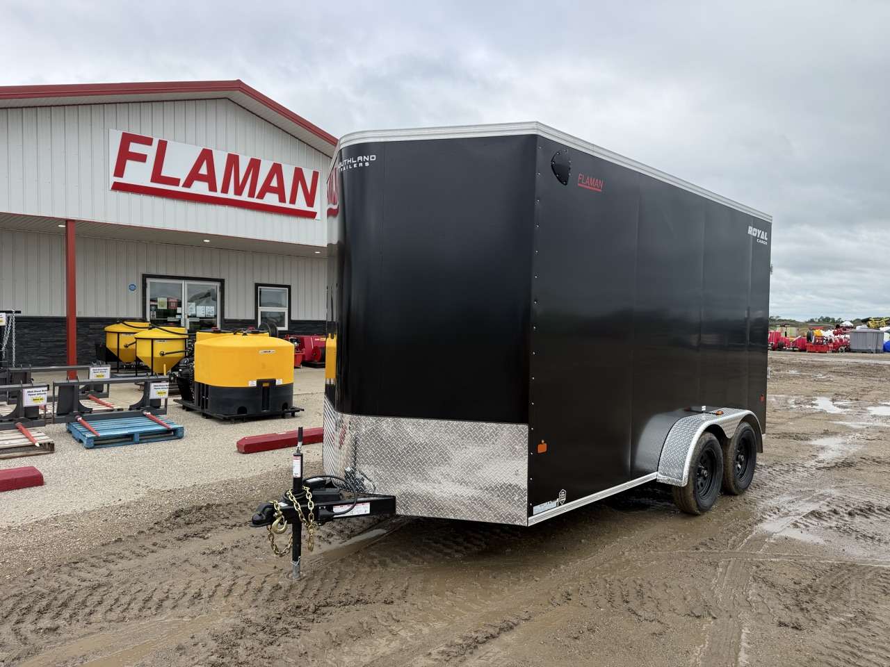 2026 Royal LCH 7' x 14' + V-Nose Cargo Trailer