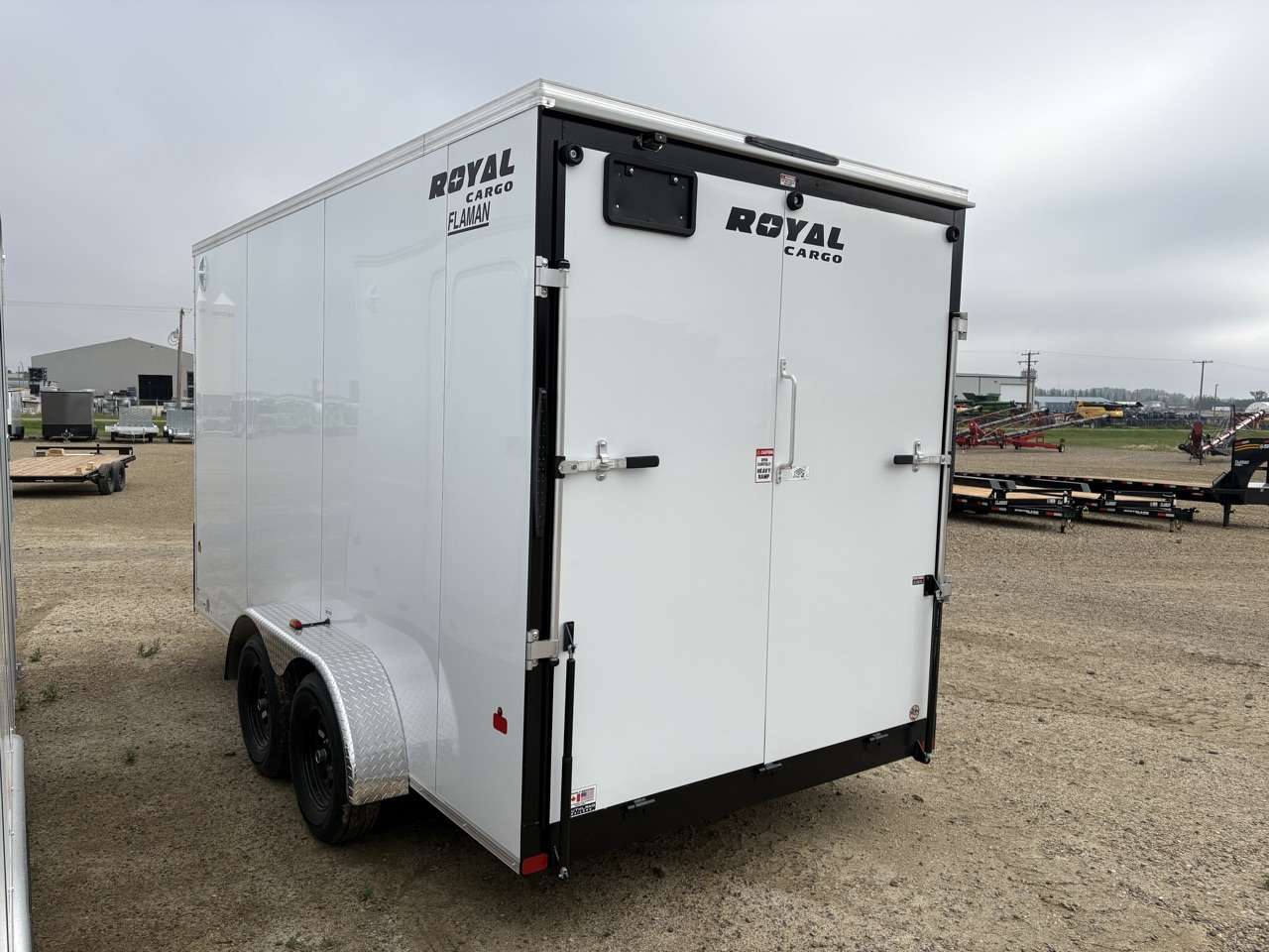 2026 Royal LCH 7' x 14' + V-Nose Cargo Trailer
