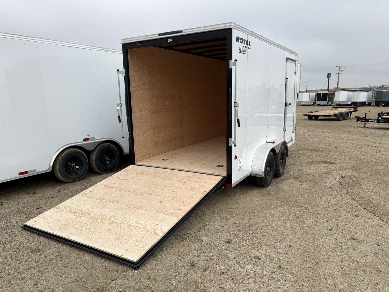 2026 Royal LCH 7' x 14' + V-Nose Cargo Trailer