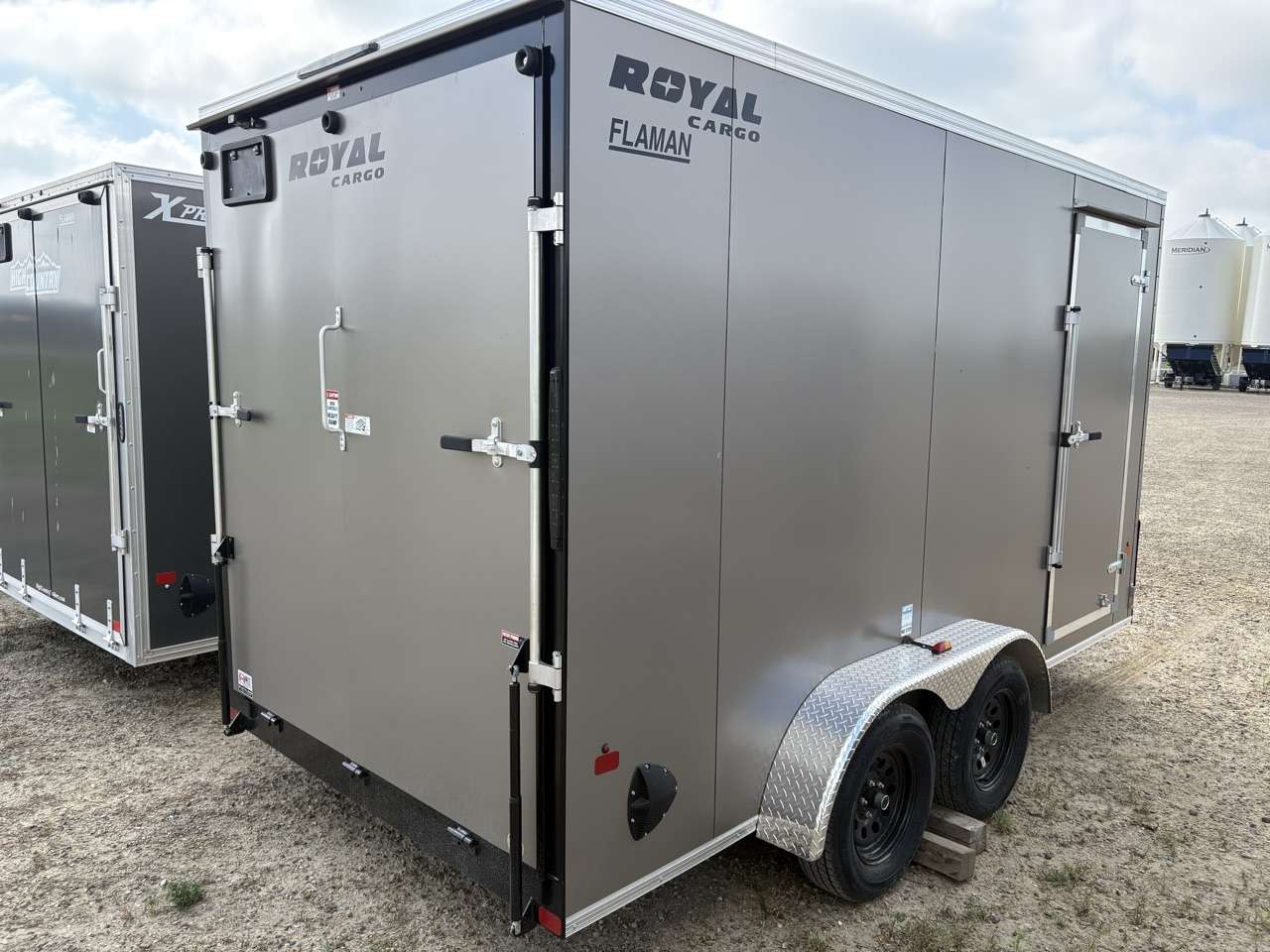 2026 Royal LCH 7' x 14' + V-Nose Cargo Trailer