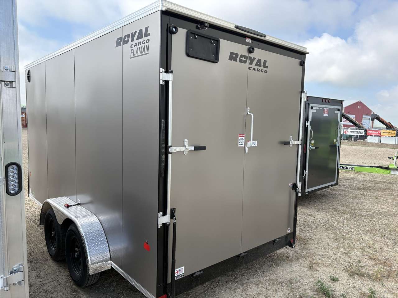 2026 Royal LCH 7' x 14' + V-Nose Cargo Trailer