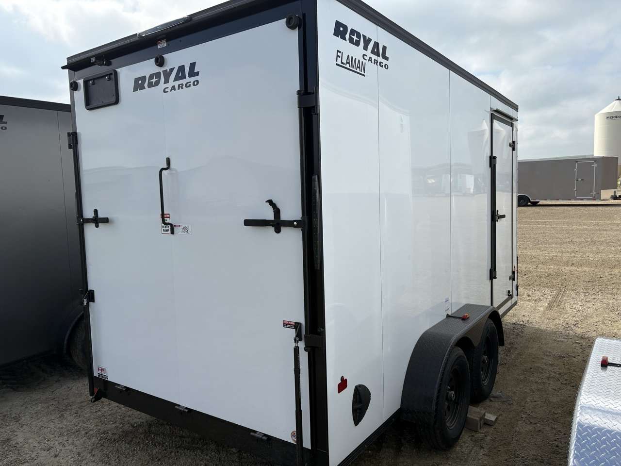 2026 Royal LCH 7' x 14' + V-Nose Cargo Trailer