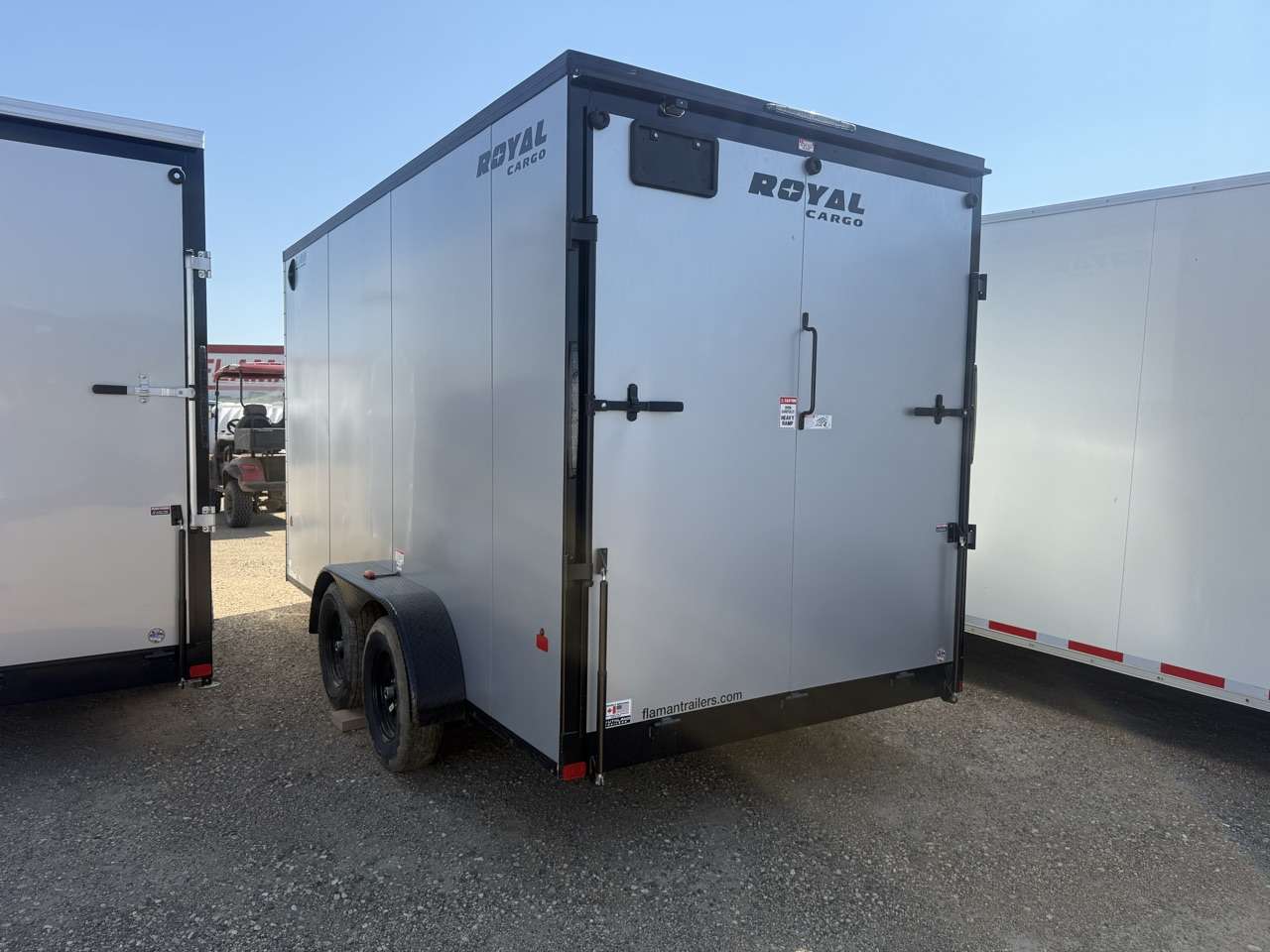 2026 Royal LCH 7' x 14' + V-Nose Cargo Trailer