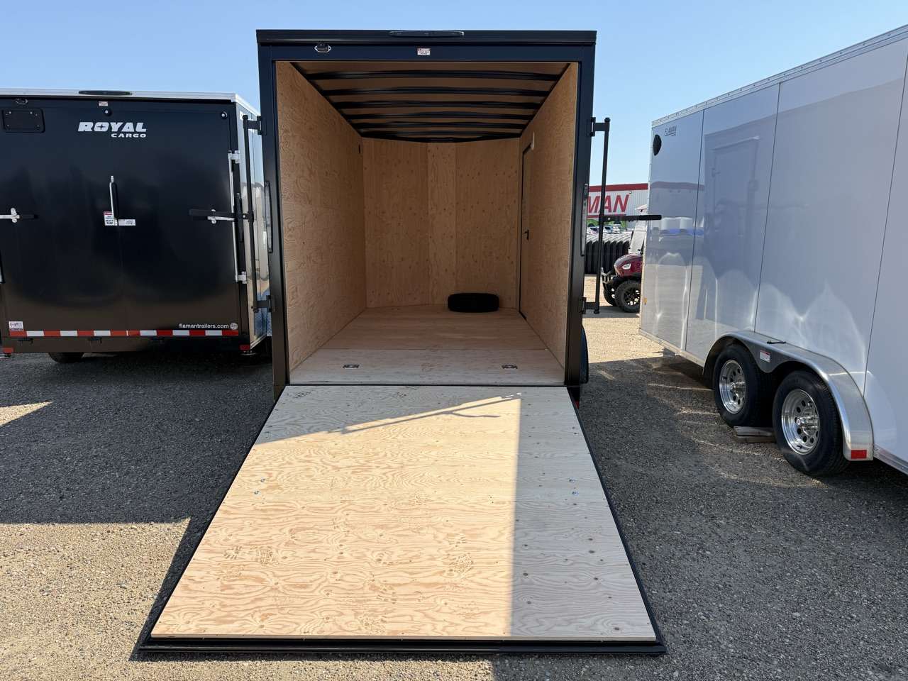 2026 Royal LCH 7' x 14' + V-Nose Cargo Trailer