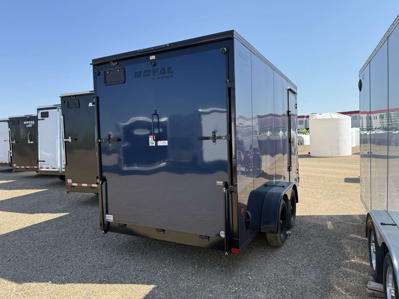 2026 Royal LCH 7' x 14' + V-Nose Cargo Trailer
