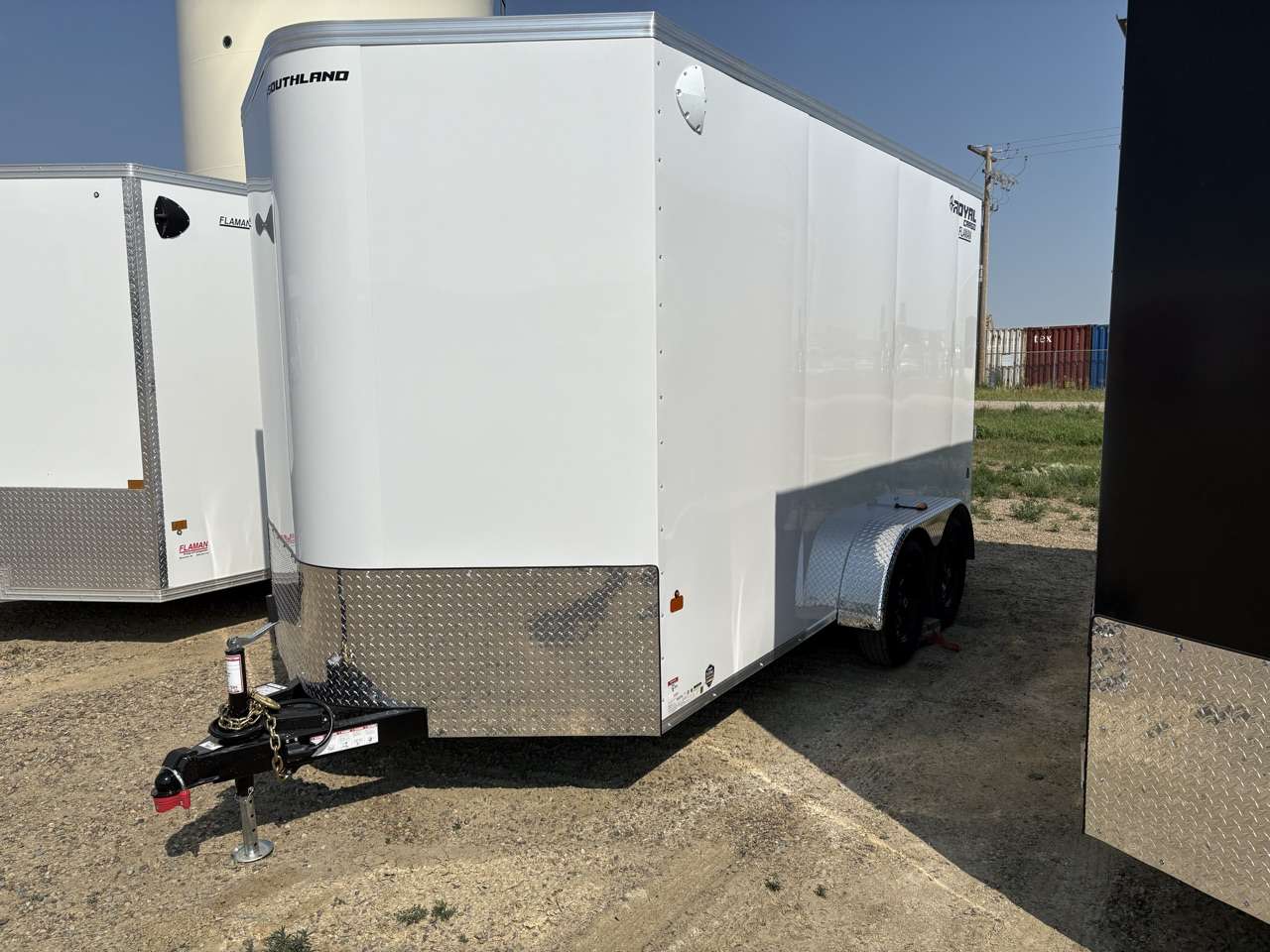 2026 Royal LCH 7' x 14' + V-Nose Cargo Trailer