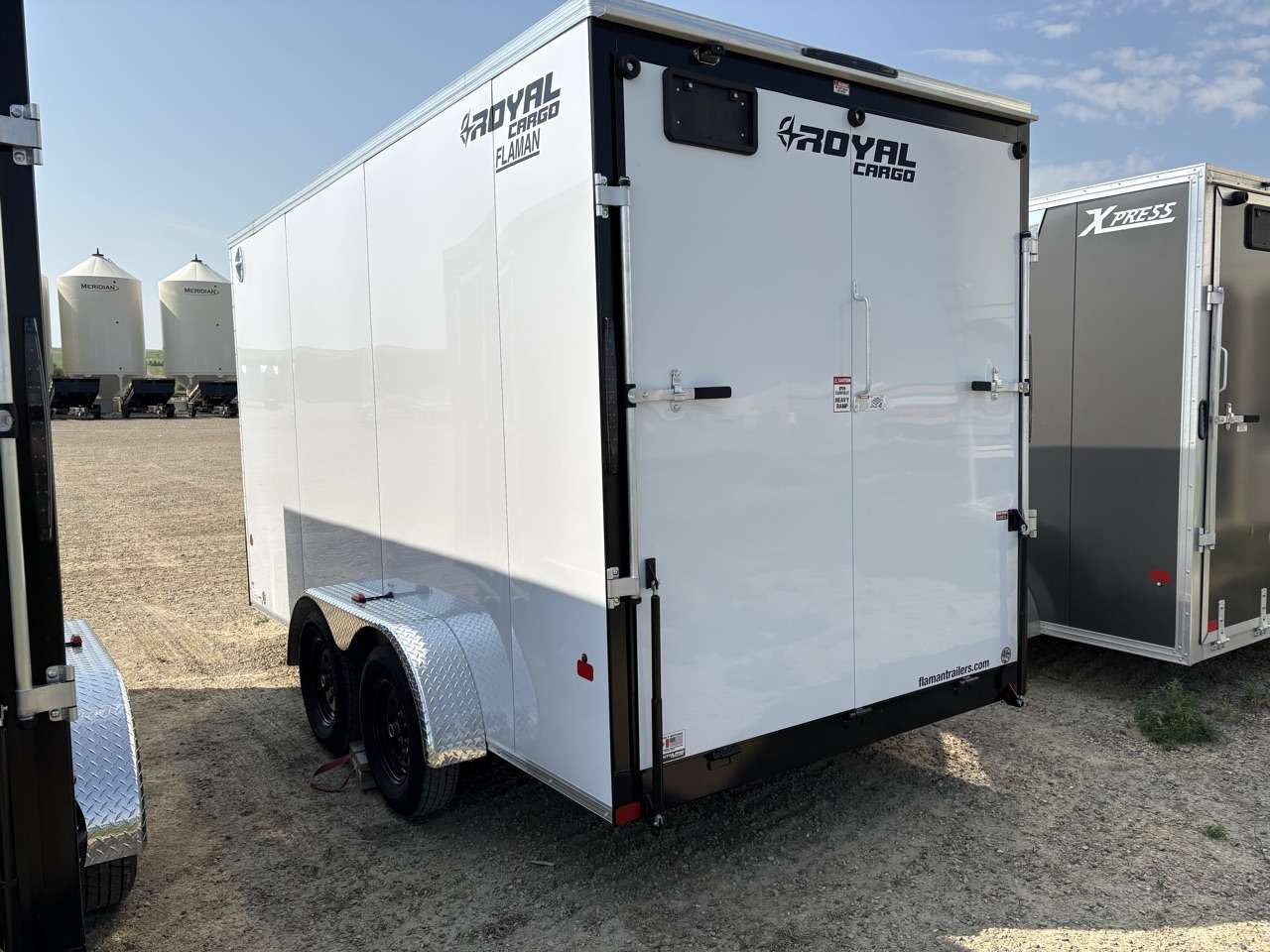 2026 Royal LCH 7' x 14' + V-Nose Cargo Trailer
