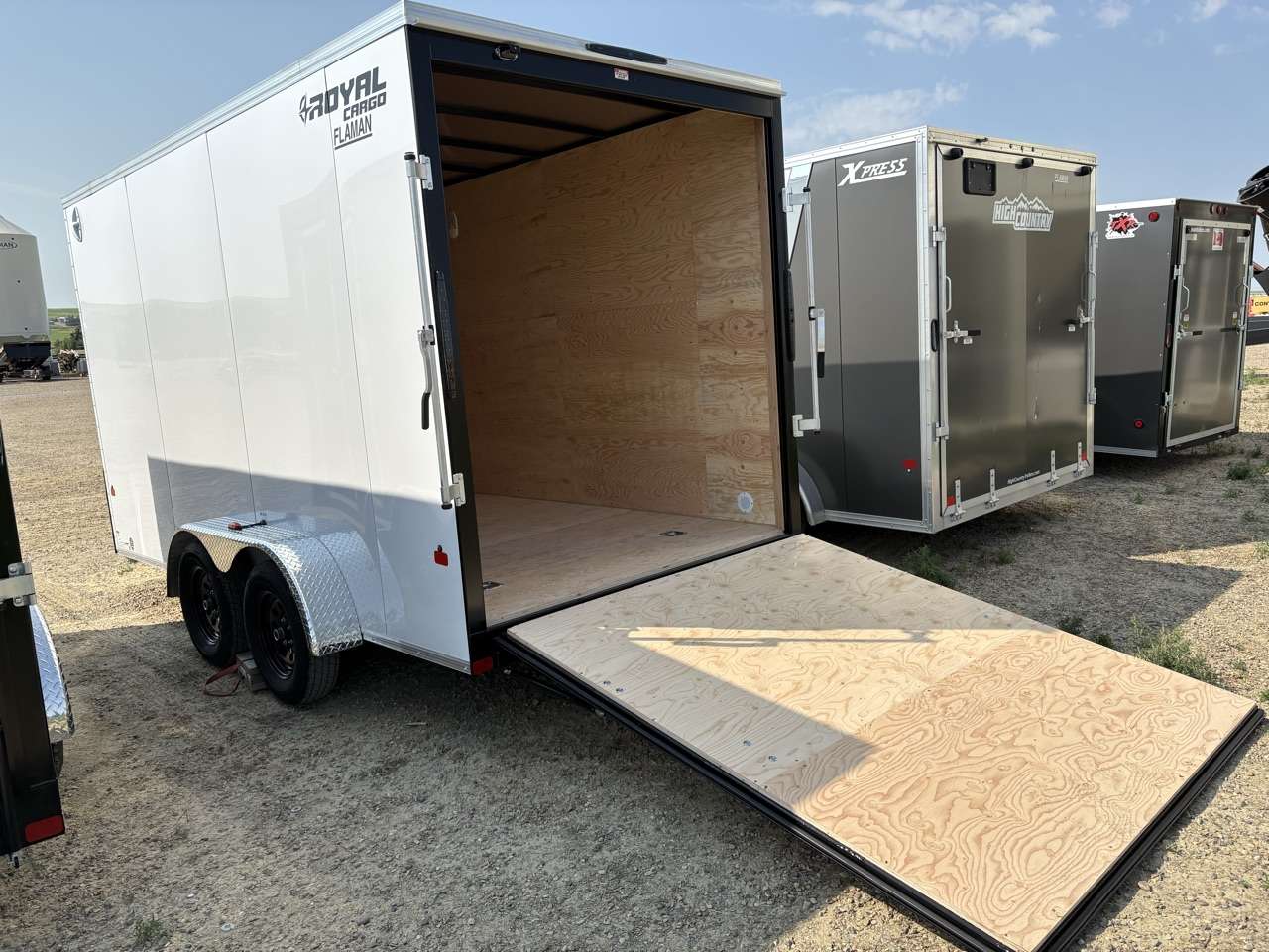 2026 Royal LCH 7' x 14' + V-Nose Cargo Trailer