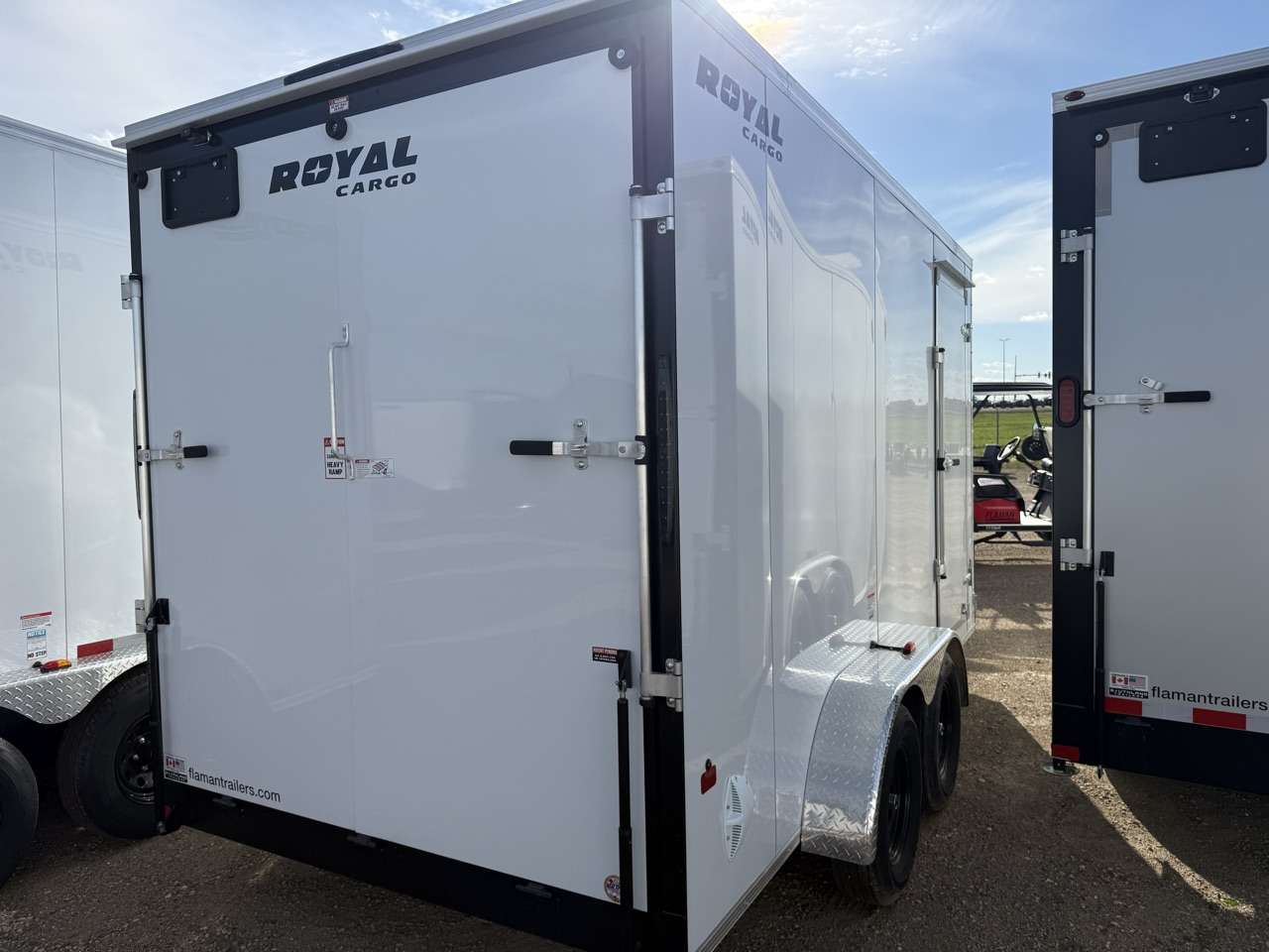 2026 Royal LCH 7' x 14' + V-Nose Cargo Trailer