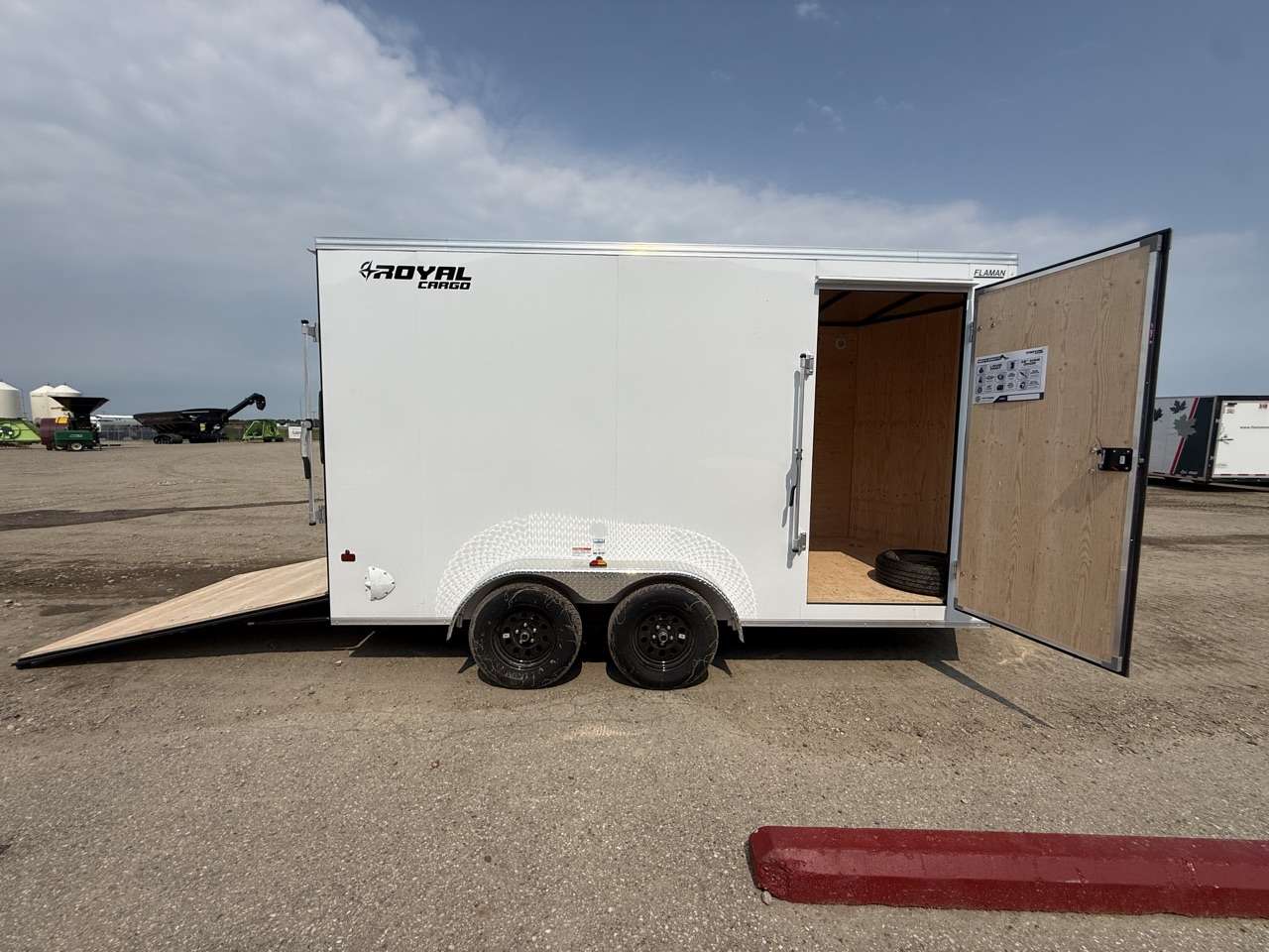 2026 Royal LCH 7' x 14' + V-Nose Cargo Trailer