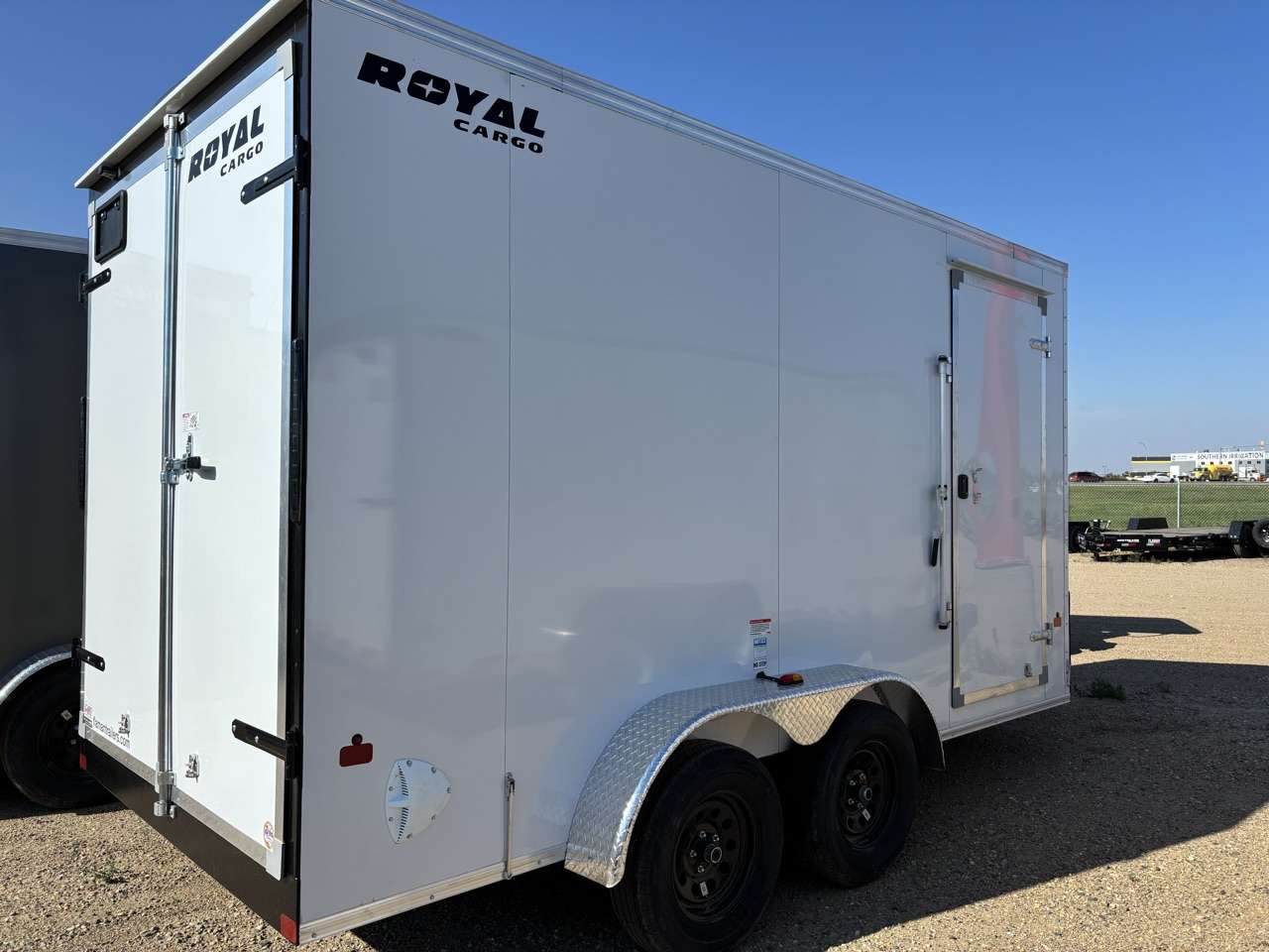 2026 Royal LCH 7' x 14' + V-Nose Cargo Trailer