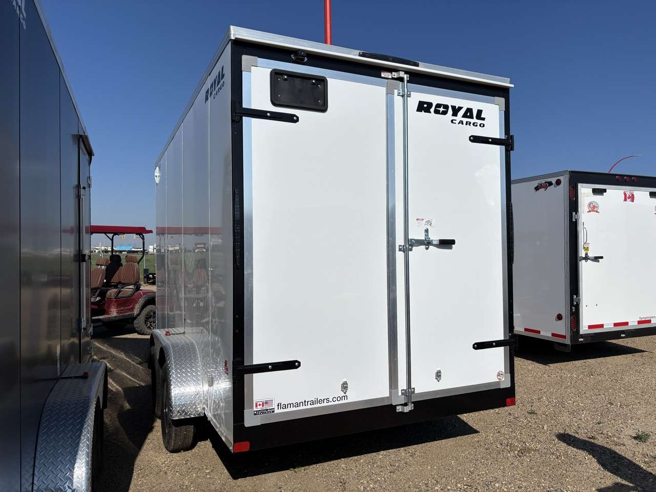 2026 Royal LCH 7' x 14' + V-Nose Cargo Trailer