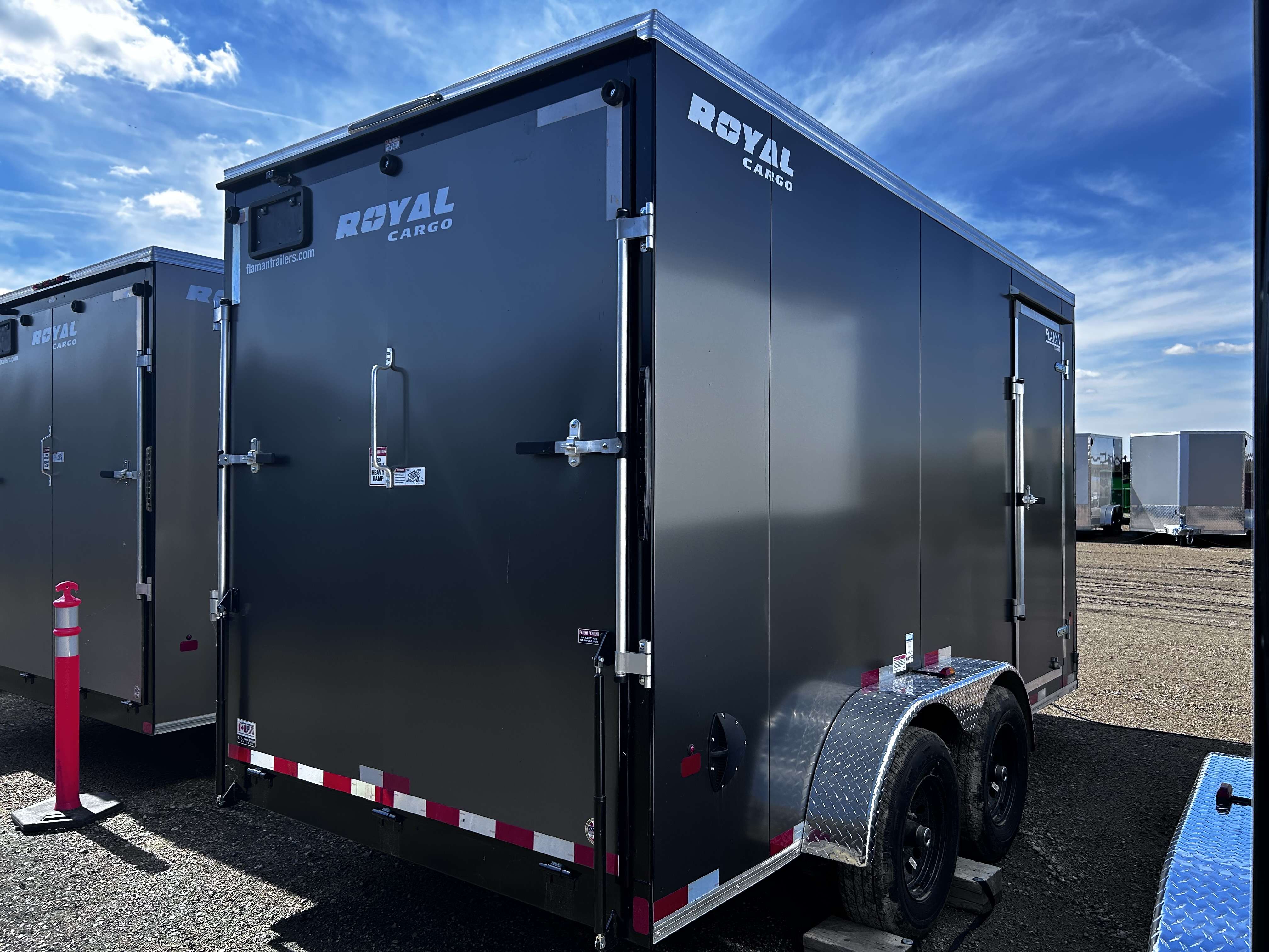 2026 Royal LCH 7' x 14' + V-Nose Cargo Trailer